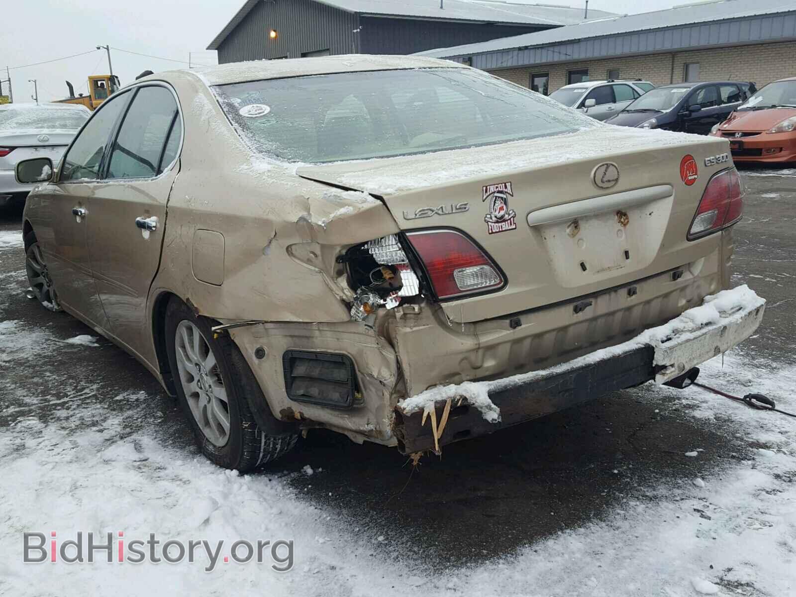 2002 LEXUS ES300 - VIN: JTHBF30G520040906 - Фото 3