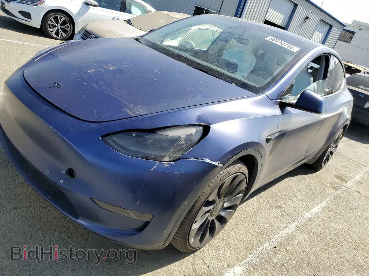 Photo 7SAYGDEF8NF529887 - TESLA MODEL Y 2022