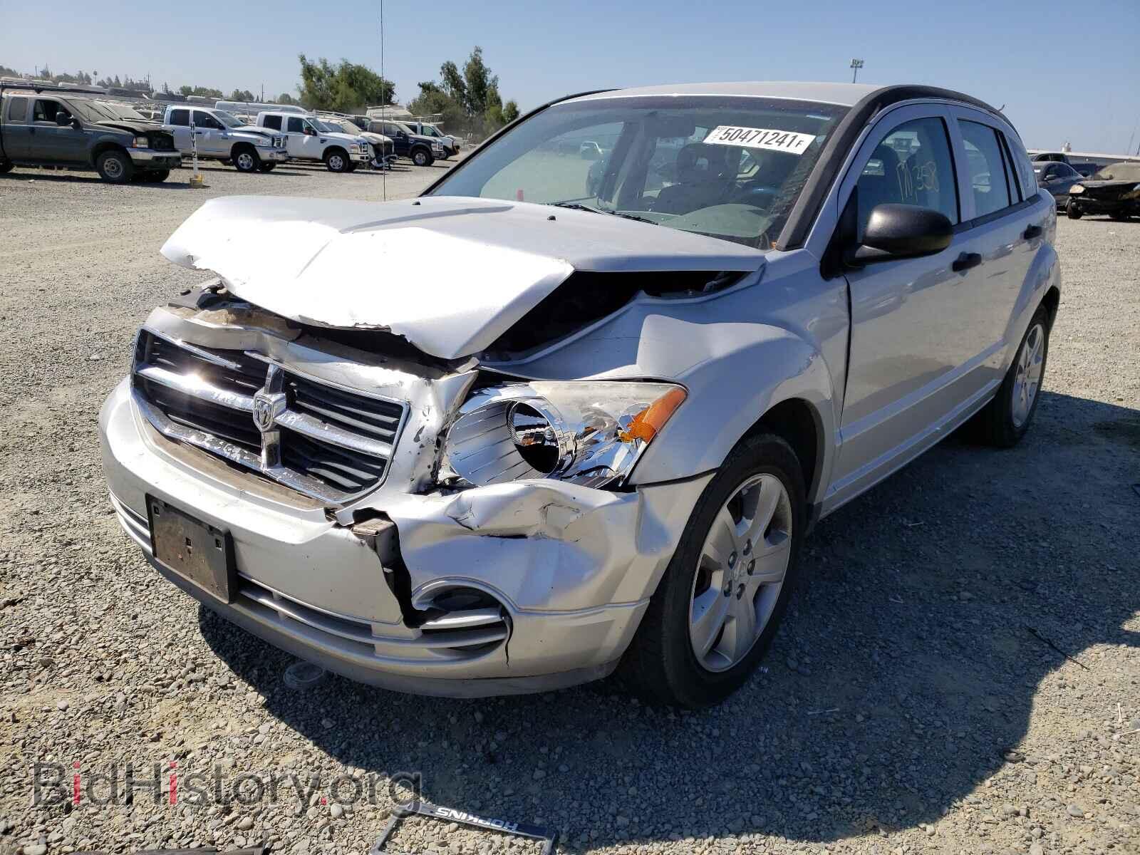 2007 DODGE CALIBER - VIN: 1B3HB48B37D567933 - Фото 2