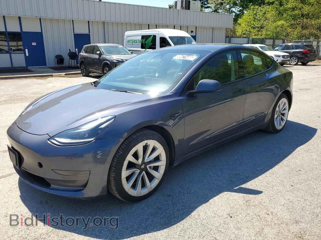 Photo 5YJ3E1EA4NF289107 - TESLA MODEL 3 2022