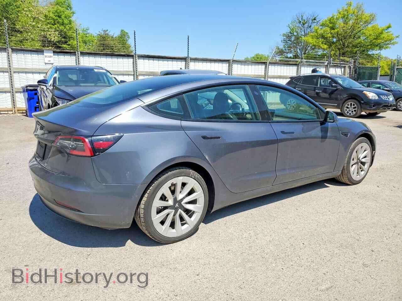 2022 TESLA MODEL 3 - VIN: 5YJ3E1EA4NF289107 - Фото 3