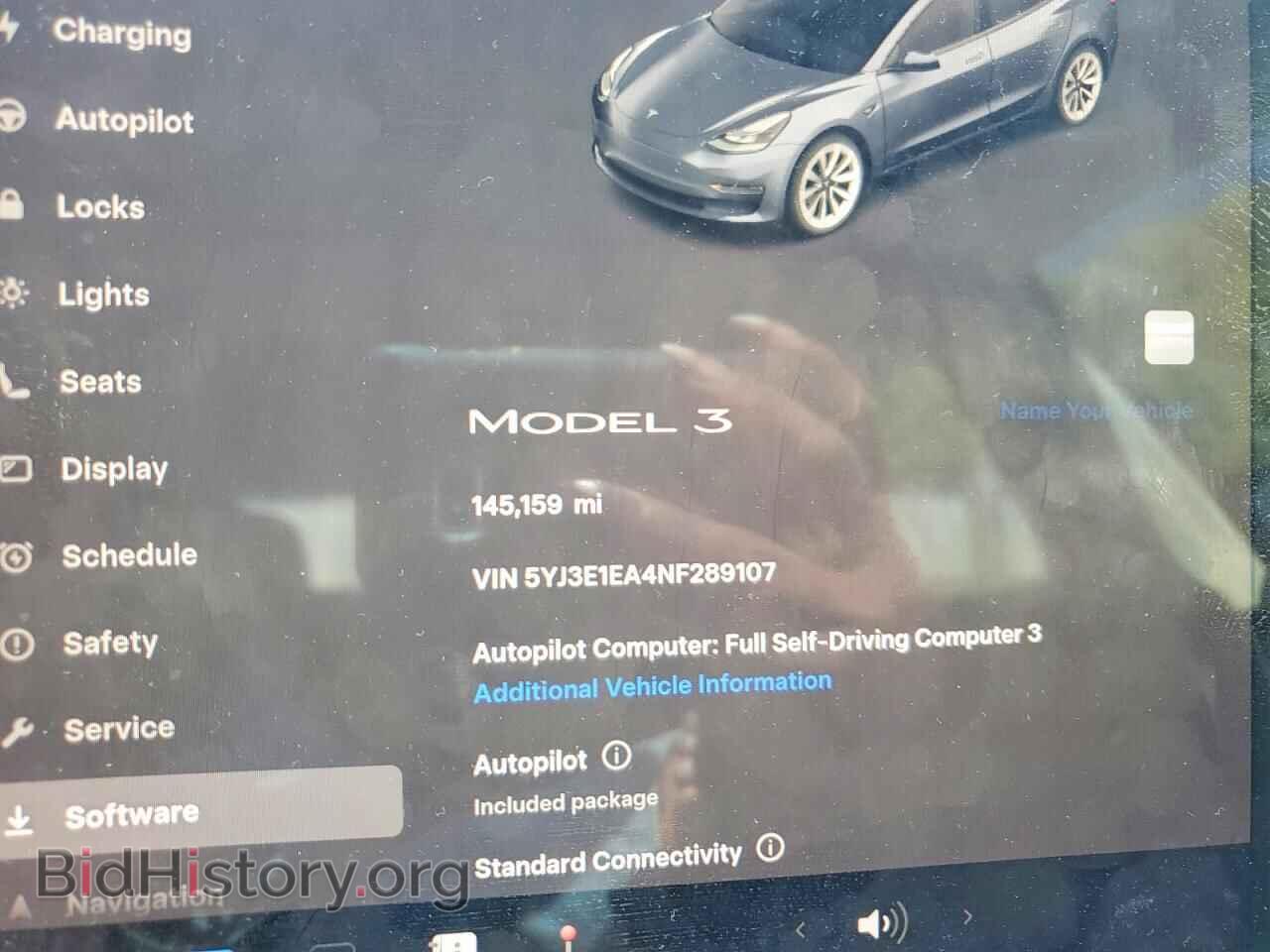 2022 TESLA MODEL 3 - VIN: 5YJ3E1EA4NF289107 - Фото 9