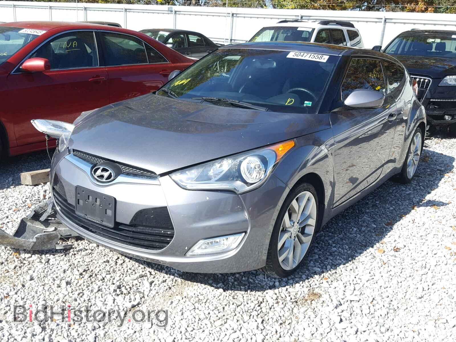 2013 HYUNDAI VELOSTER - VIN: KMHTC6AD8DU114668 - Фото 2