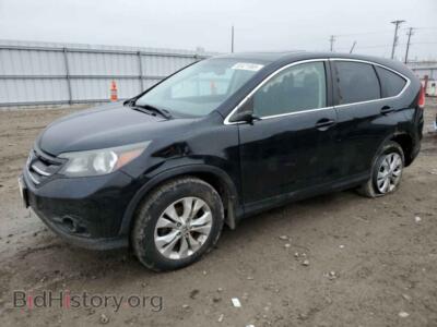 2013 Honda CRV EX, black — VIN 2HKRM4H50DH672247, Copart