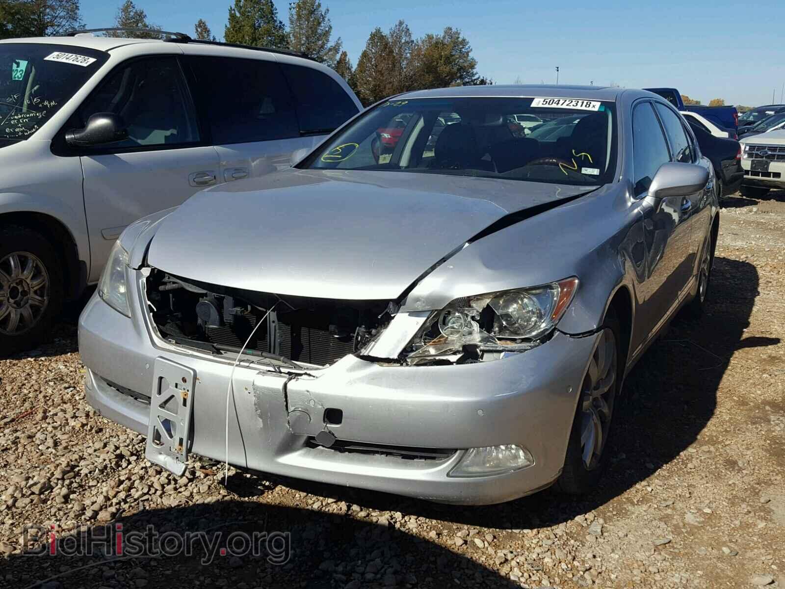2007 LEXUS LS460 - VIN: JTHBL46F475039267 - Фото 2