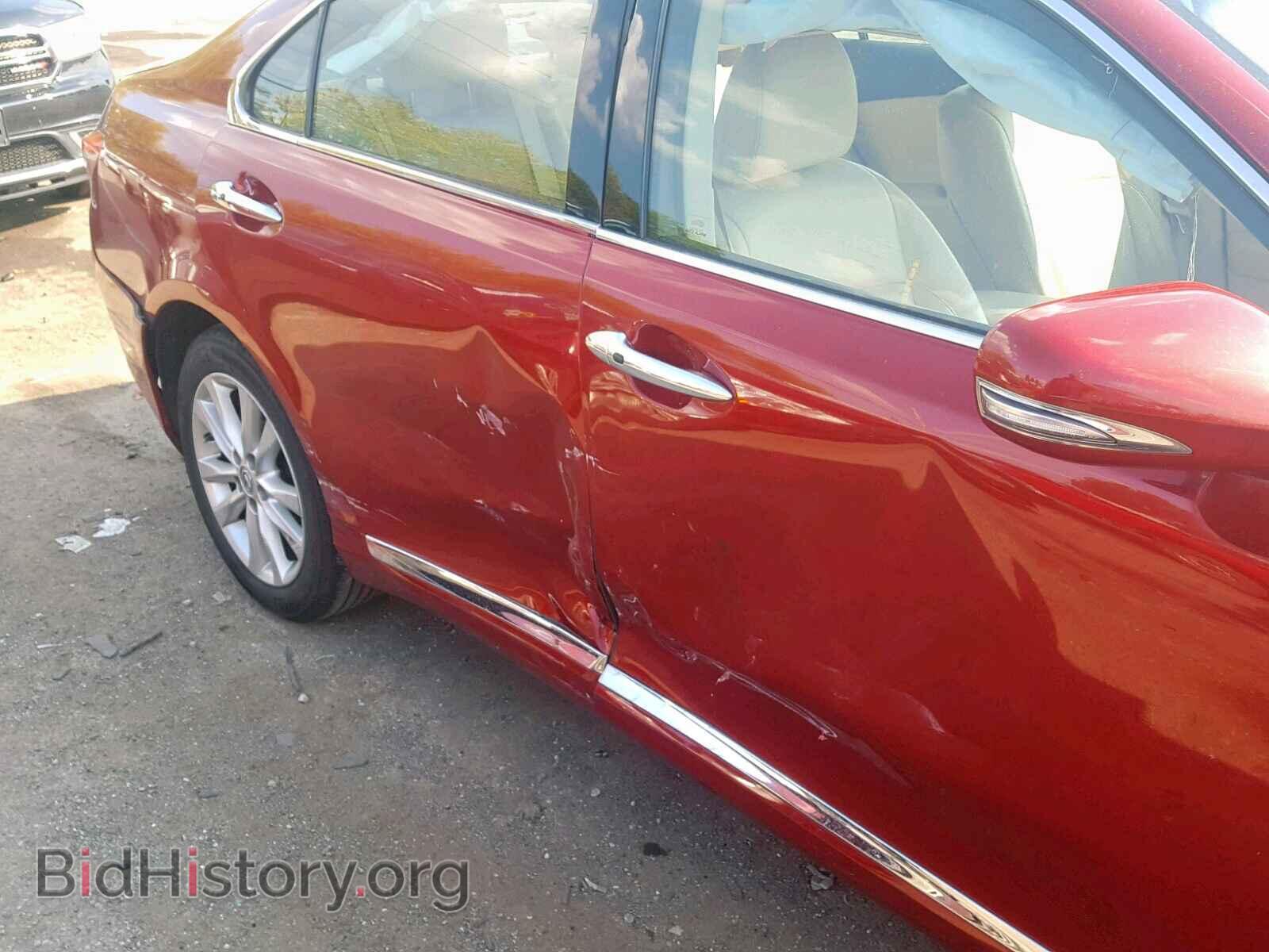 2011 LEXUS ES350 - VIN: JTHBK1EG2B2425093 - Фото 9