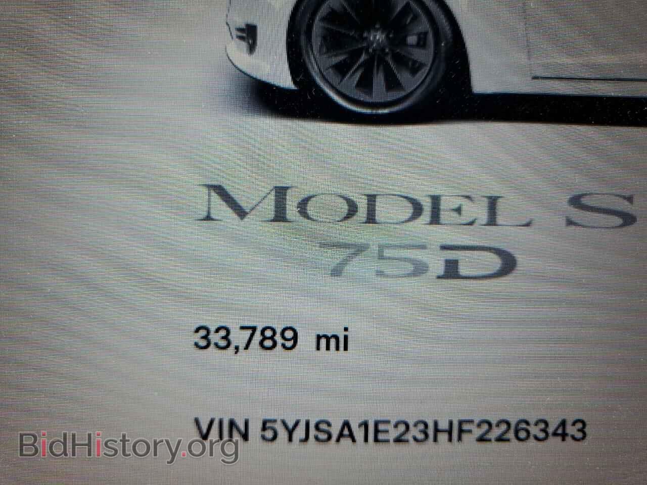 2017 TESLA MODEL S - VIN: 5YJSA1E23HF226343 - Photo 9