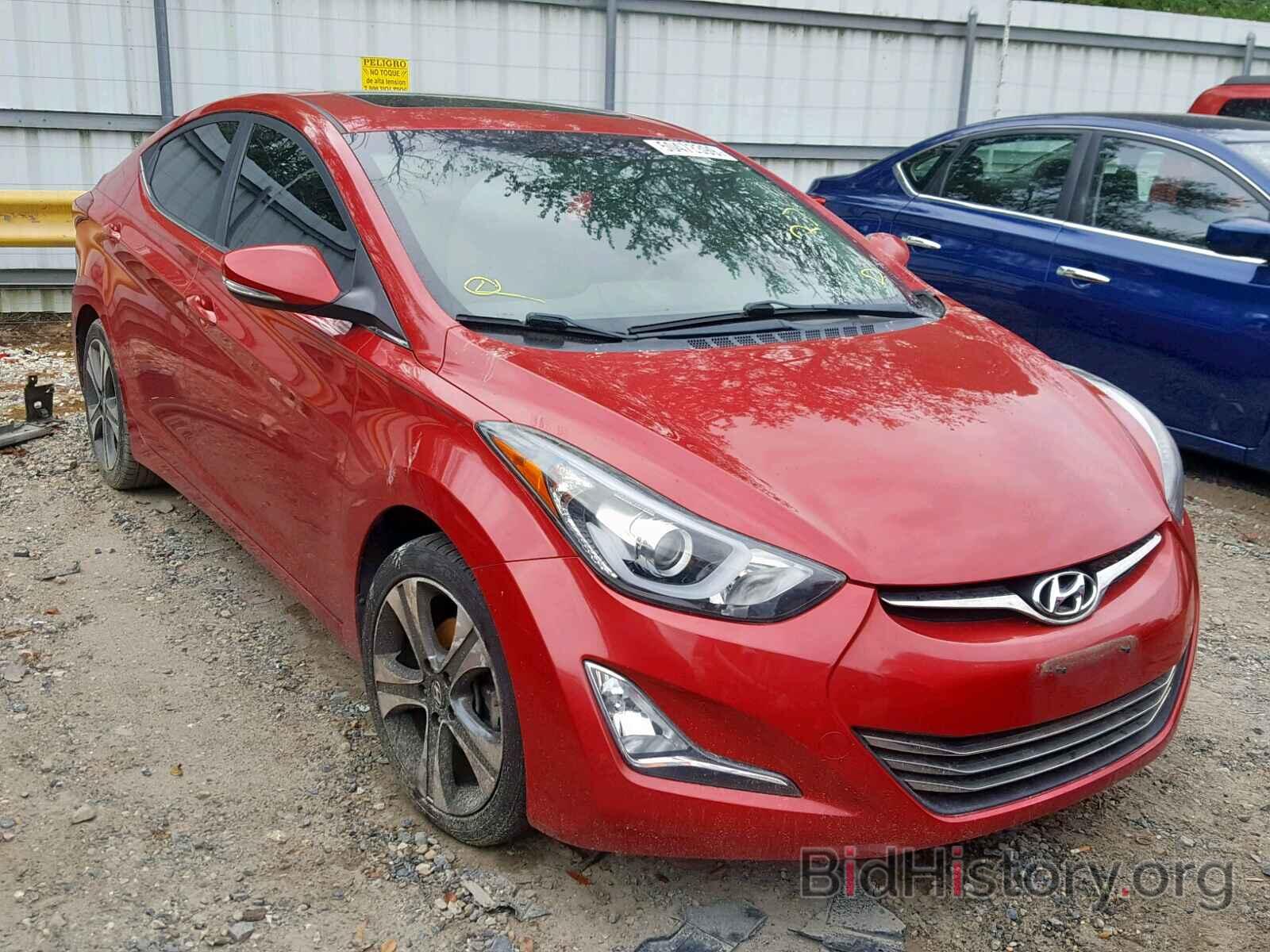 Photo KMHDH4AH8EU126723 - HYUNDAI ELANTRA 2014