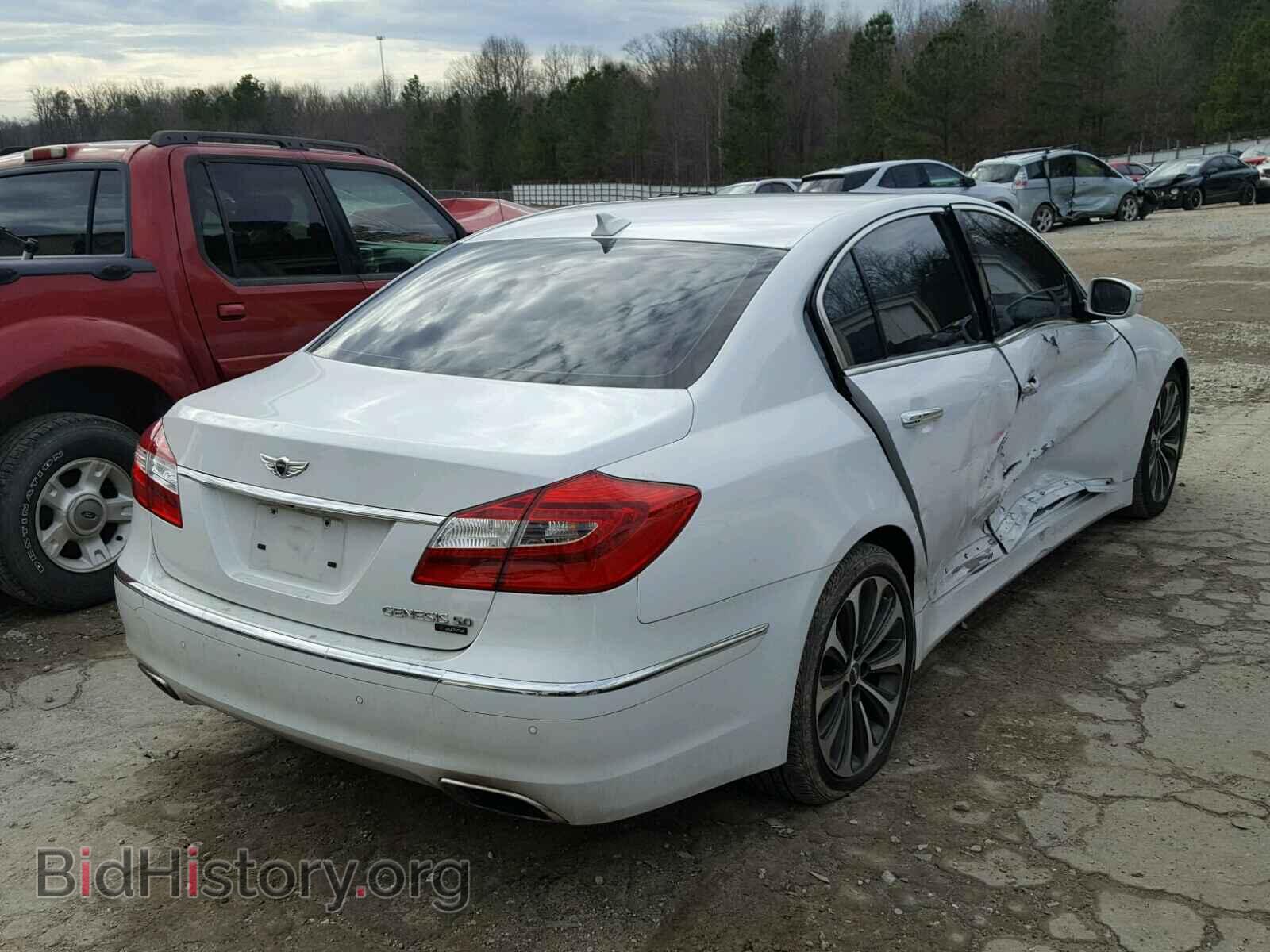 2013 HYUNDAI GENESIS - VIN: KMHGC4DH6DU241617 - Фото 4