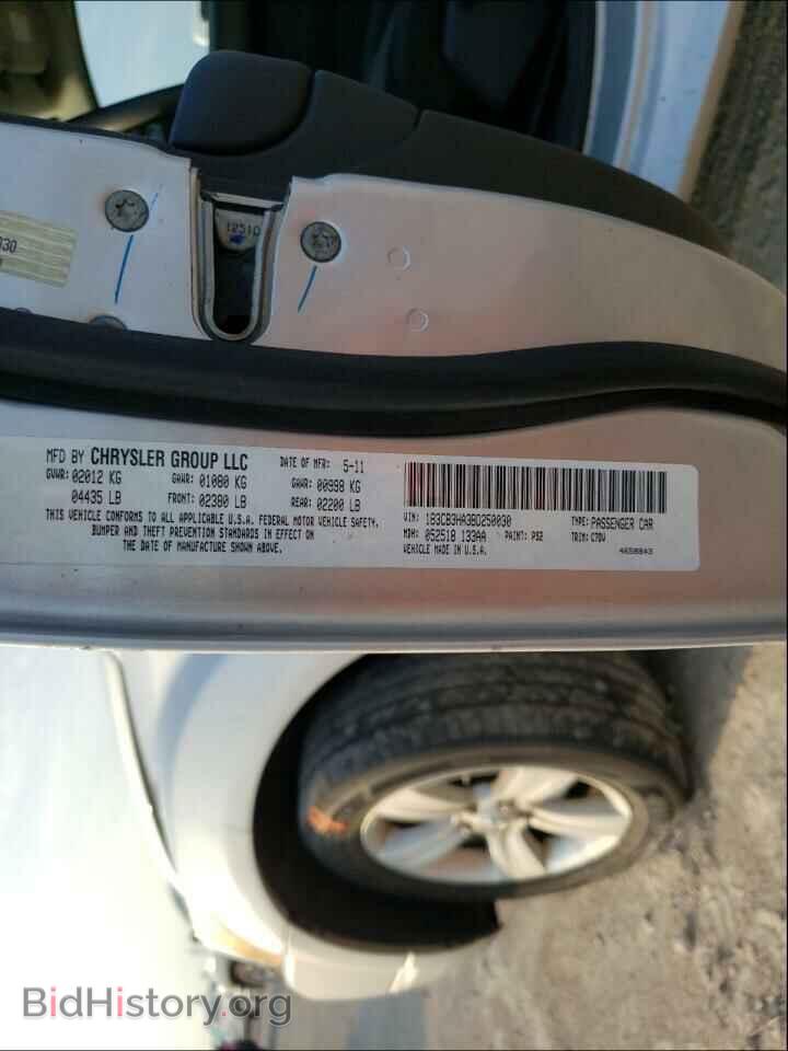 2011 DODGE CALIBER - VIN: 1B3CB3HA3BD250030 - Фото 10