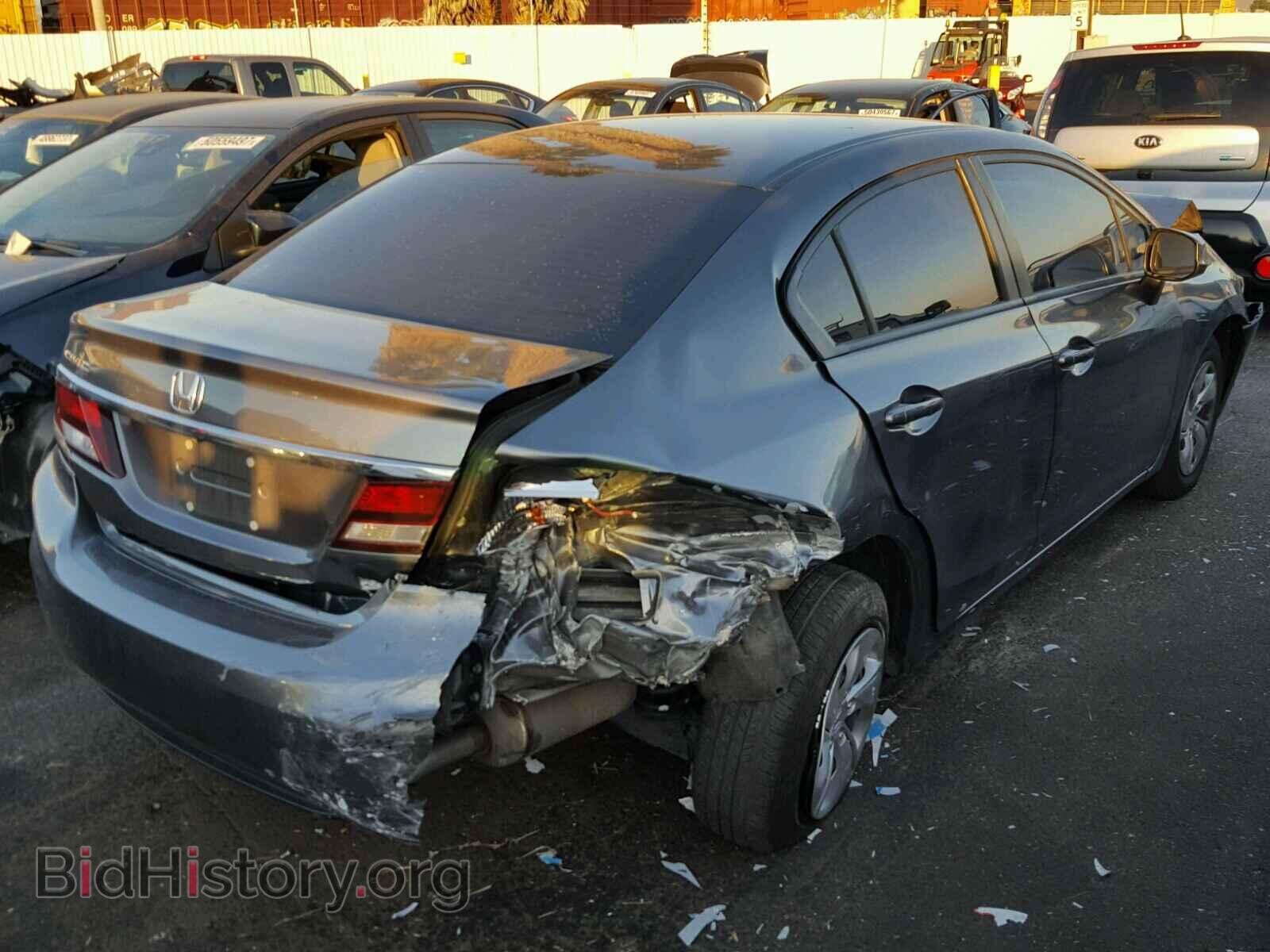 2013 HONDA CIVIC - VIN: 19XFB2F54DE201884 - Фото 4