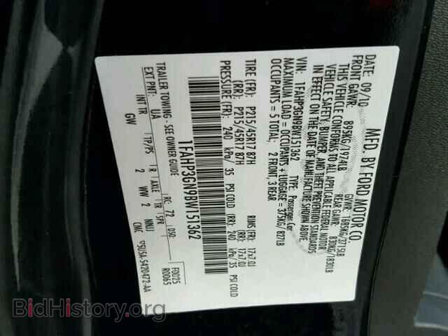 2011 FORD FOCUS - VIN: 1FAHP3GN9BW151362 - Photo 10