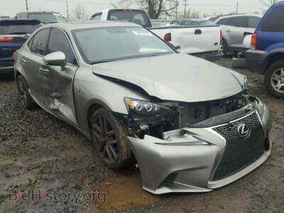 2015 Lexus IS350 IS 350, серебристый — VIN JTHBE1D28F5015612, Copart