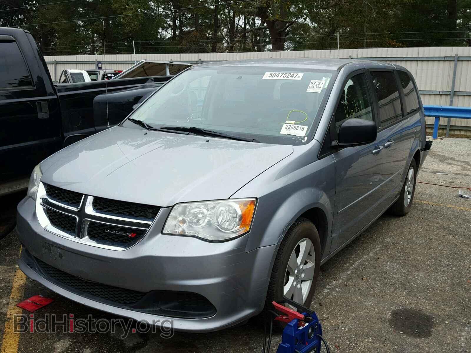 2013 DODGE CARAVAN - VIN: 2C4RDGBG9DR736218 - Фото 2