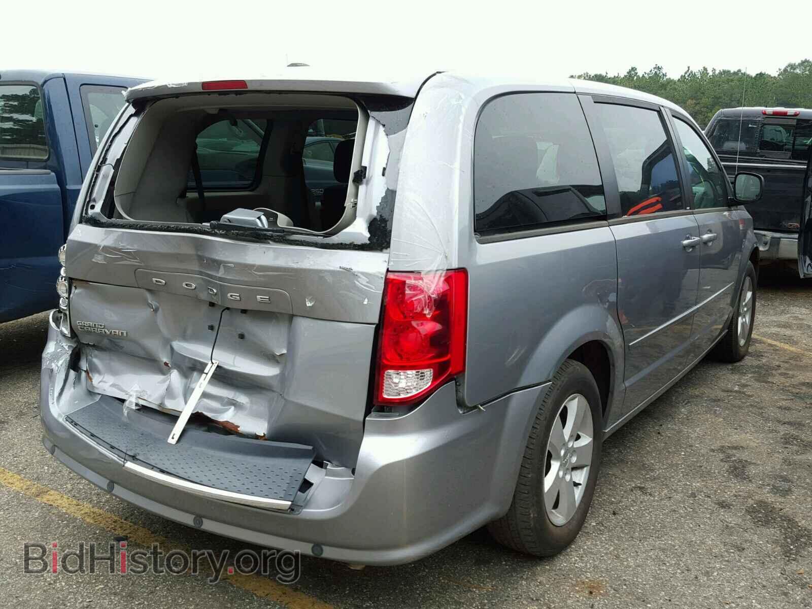 2013 DODGE CARAVAN - VIN: 2C4RDGBG9DR736218 - Фото 4