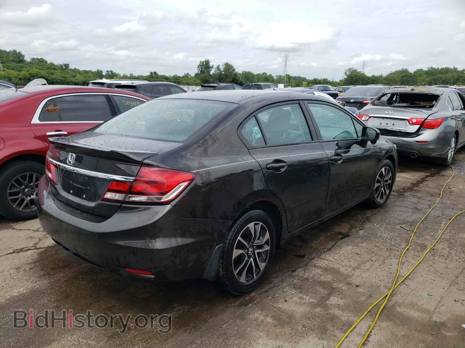 2014 HONDA CIVIC - VIN: 2HGFB2F8XEH500703 - Фото 4