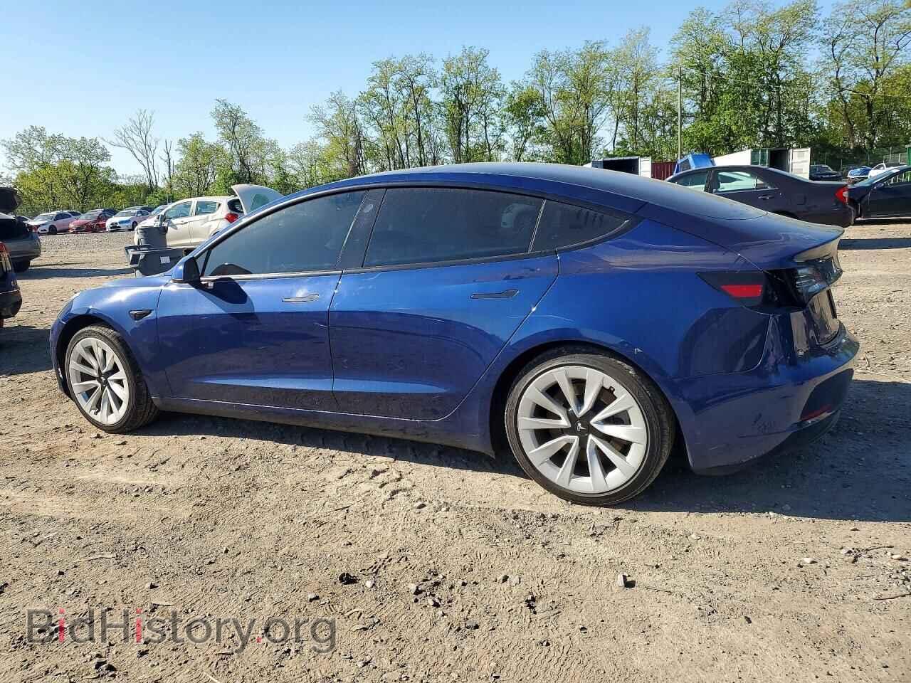 2022 TESLA MODEL 3 - VIN: 5YJ3E1EAXNF190842 - Photo 2