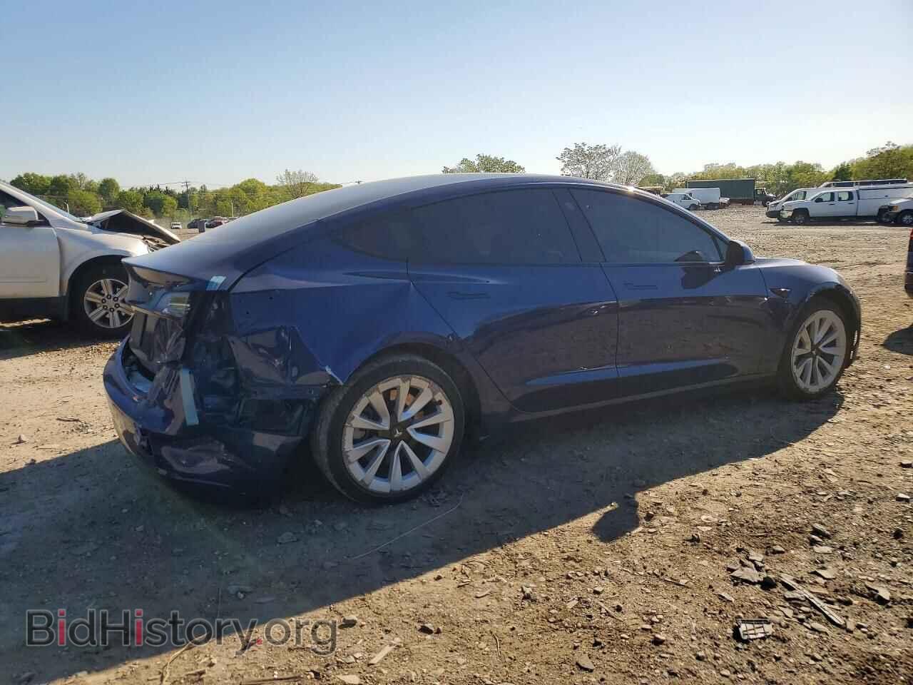 2022 TESLA MODEL 3 - VIN: 5YJ3E1EAXNF190842 - Photo 3