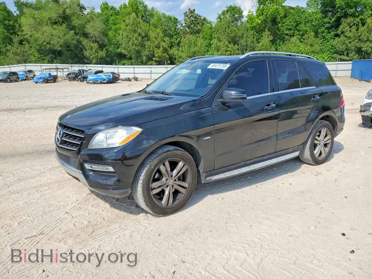 Photo 4JGDA5HB6CA033662 - MERCEDES-BENZ M-CLASS 2012