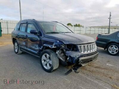 2017 Jeep COMPASS LA, синий — VIN 1C4NJDEB1HD104666, Copart