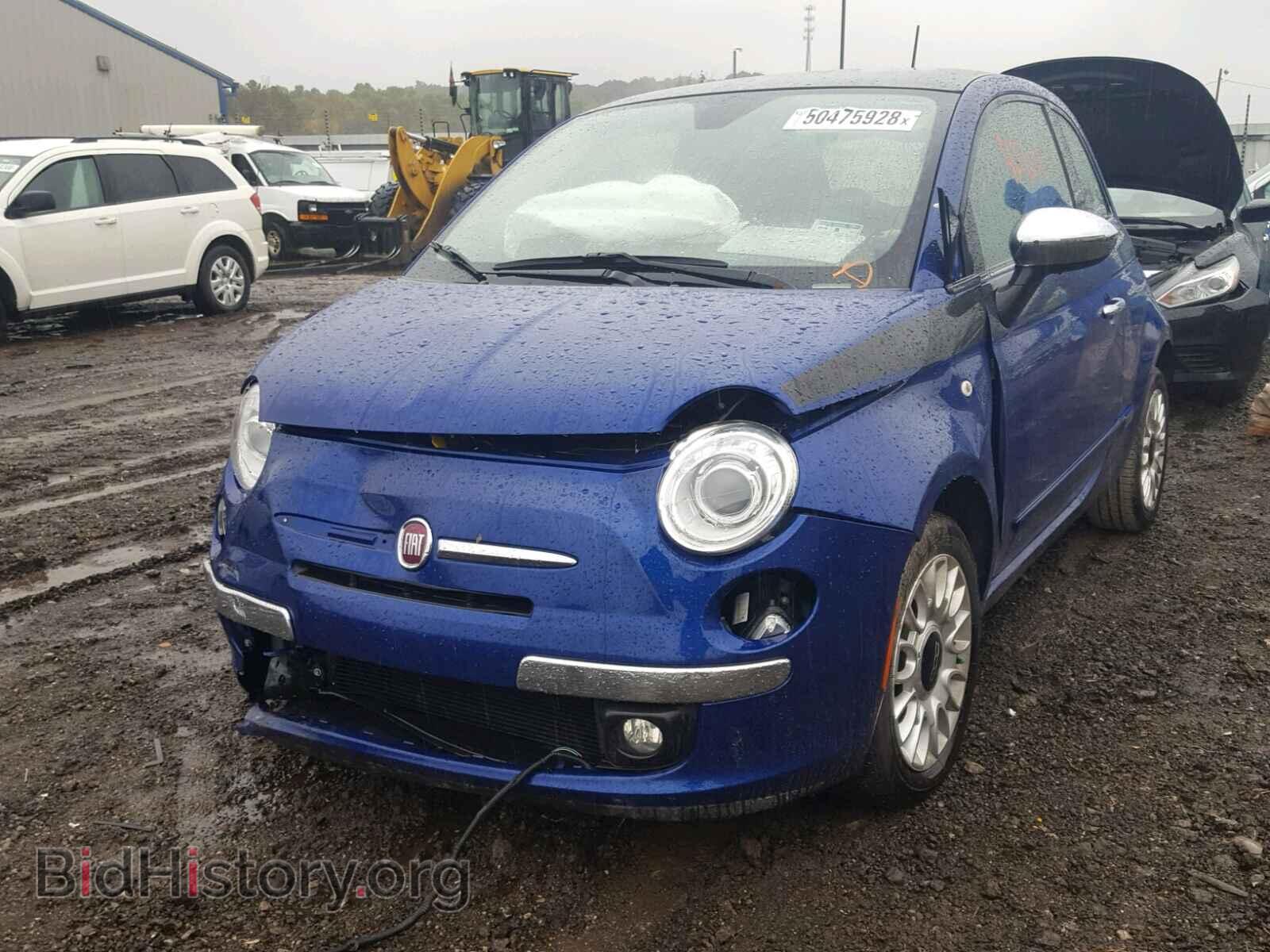 2012 FIAT 500 - VIN: 3C3CFFCR0CT335277 - Фото 2