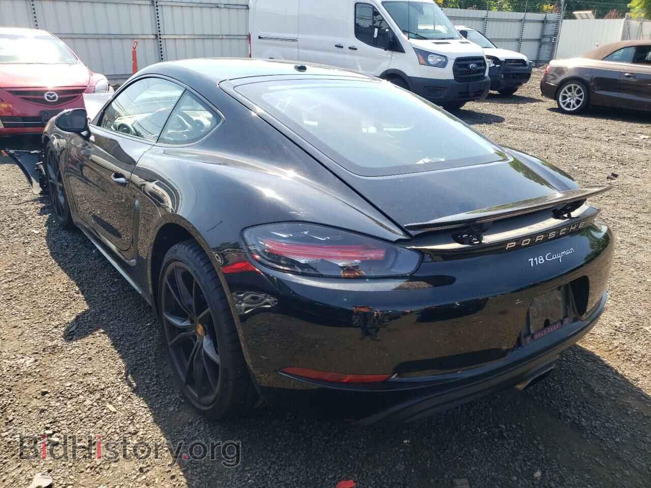 2018 PORSCHE CAYMAN - VIN: WP0AA2A84JK261672 - Фото 3
