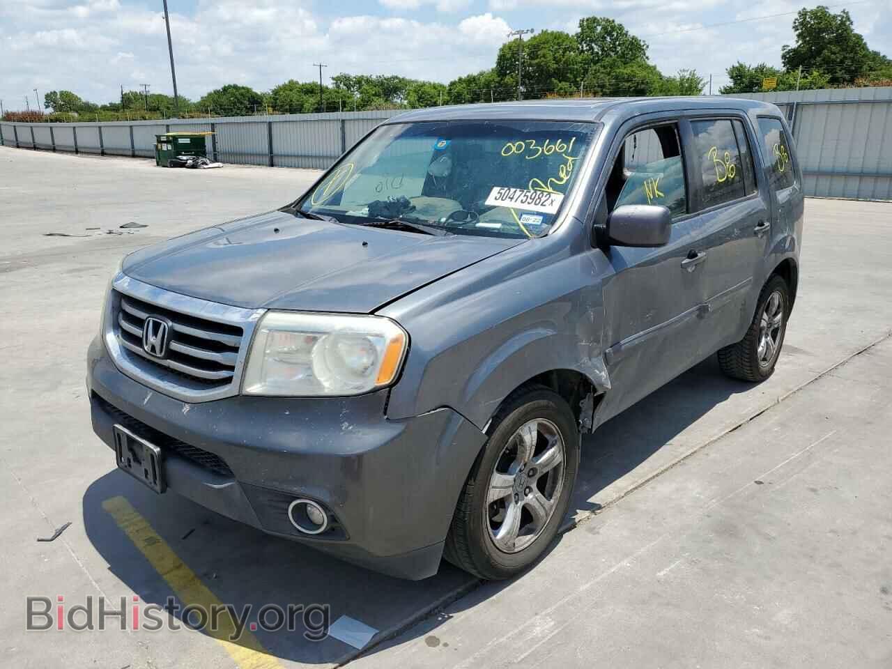 2012 HONDA PILOT - VIN: 5FNYF3H51CB003661 - Фото 2