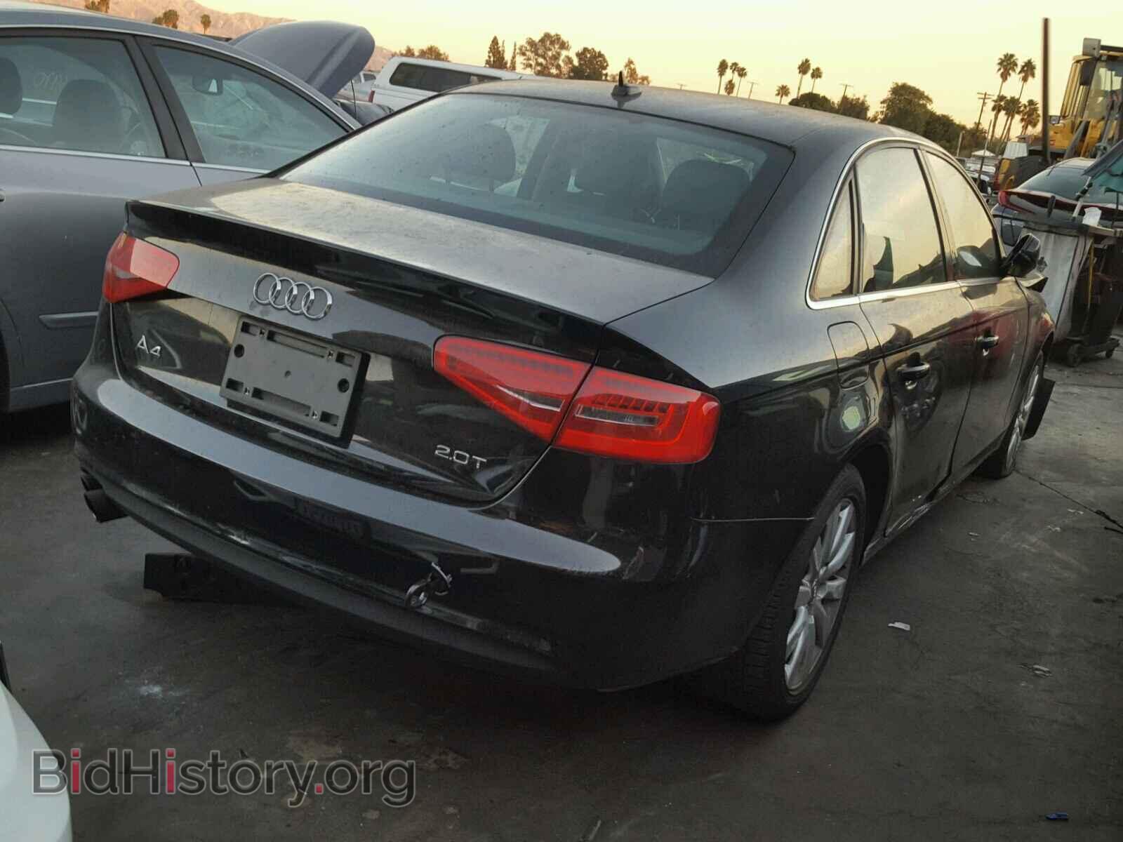 2013 AUDI A4 - VIN: WAUAFAFL4DA051511 - Фото 4