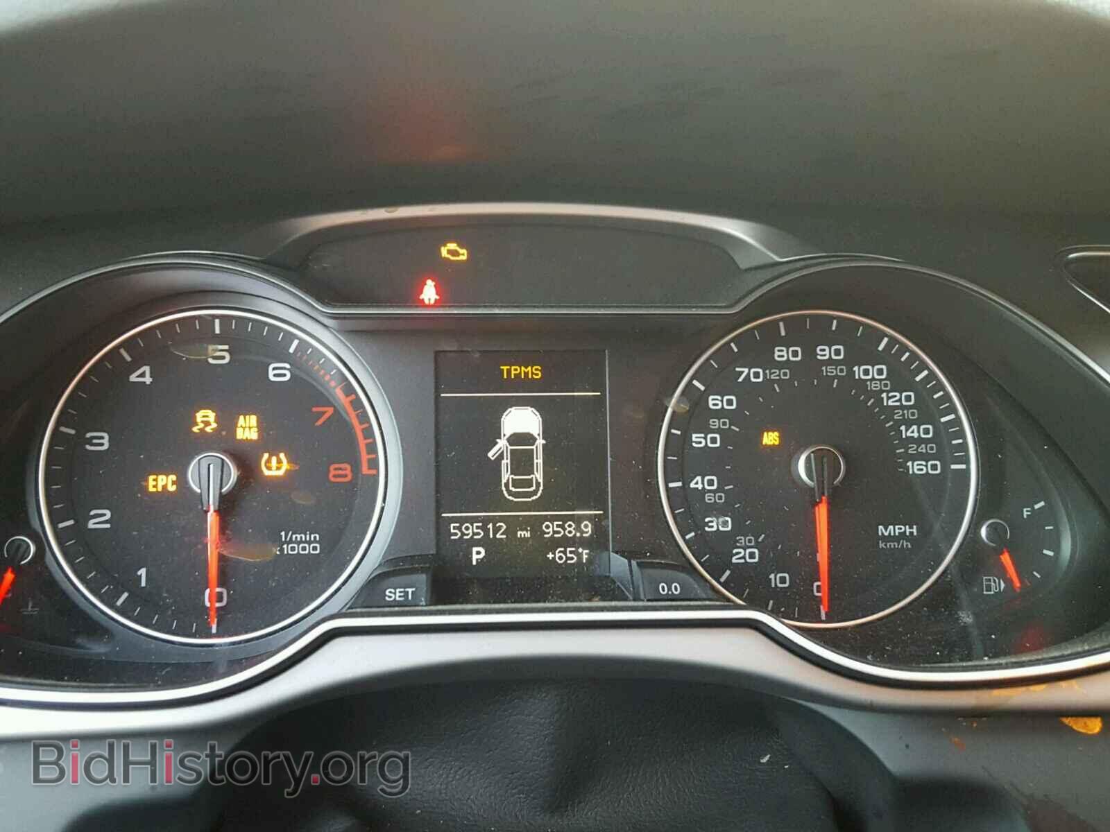 2013 AUDI A4 - VIN: WAUAFAFL4DA051511 - Фото 8