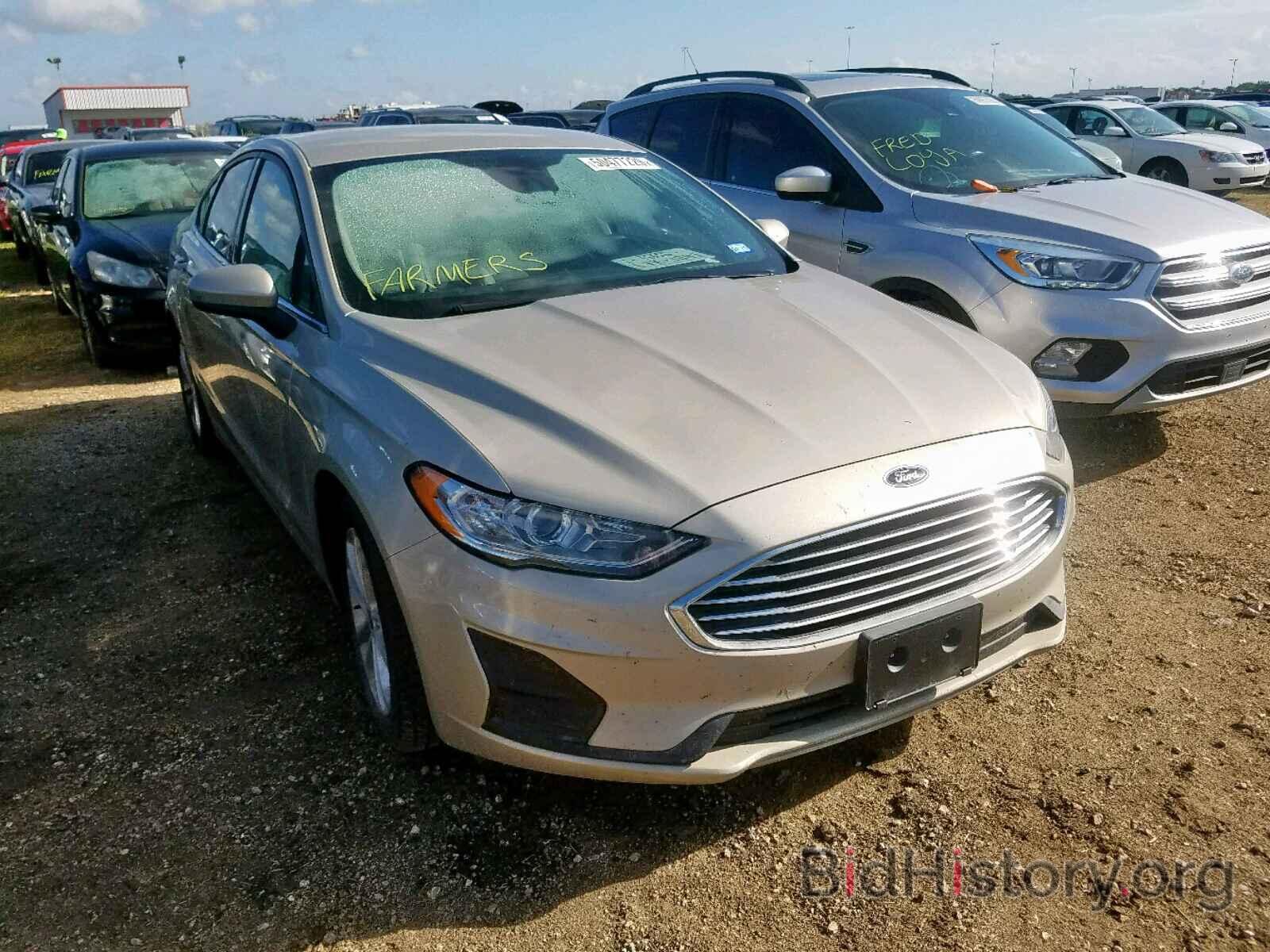 Photo 3FA6P0HD9KR113998 - FORD FUSION SE 2019