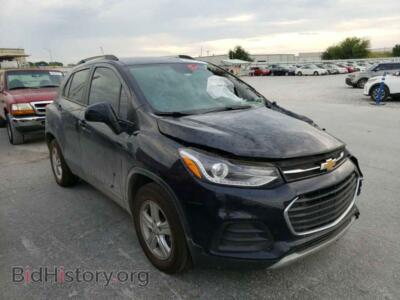2021 Chevrolet TRAX Trax 1LT, синий — VIN KL7CJLSB1MB318436, Copart
