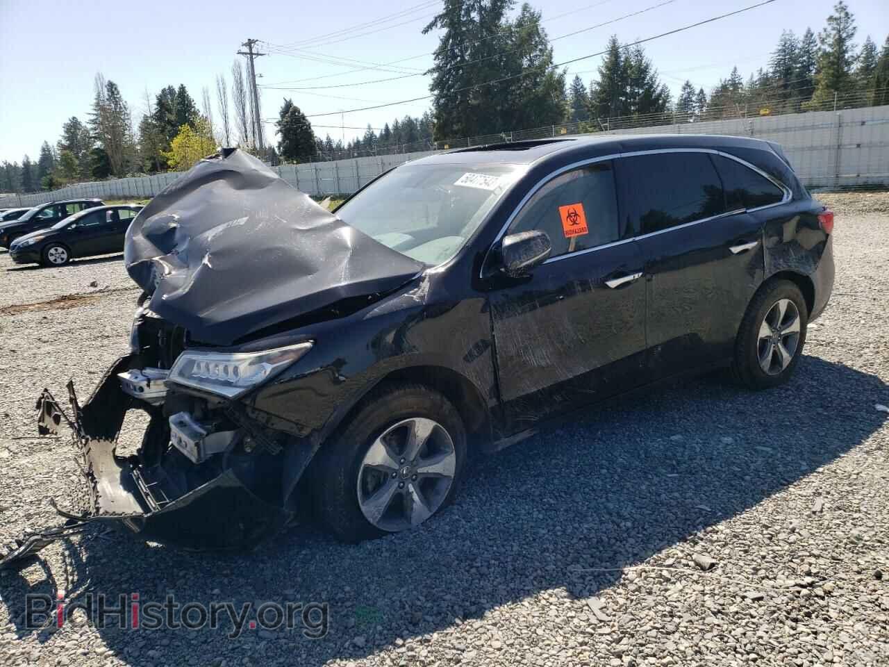 Photo 5FRYD4H24EB043221 - ACURA MDX 2014