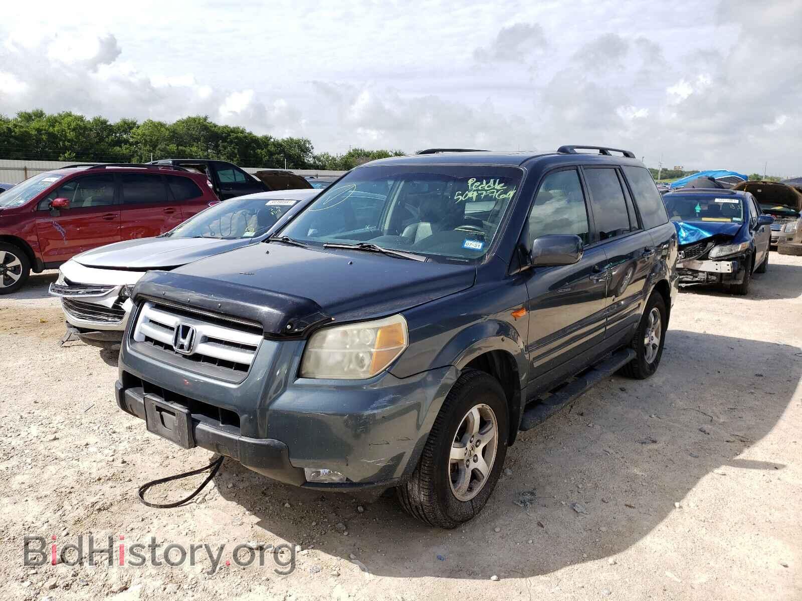 2006 HONDA PILOT - VIN: 2HKYF18746H563217 - Фото 2