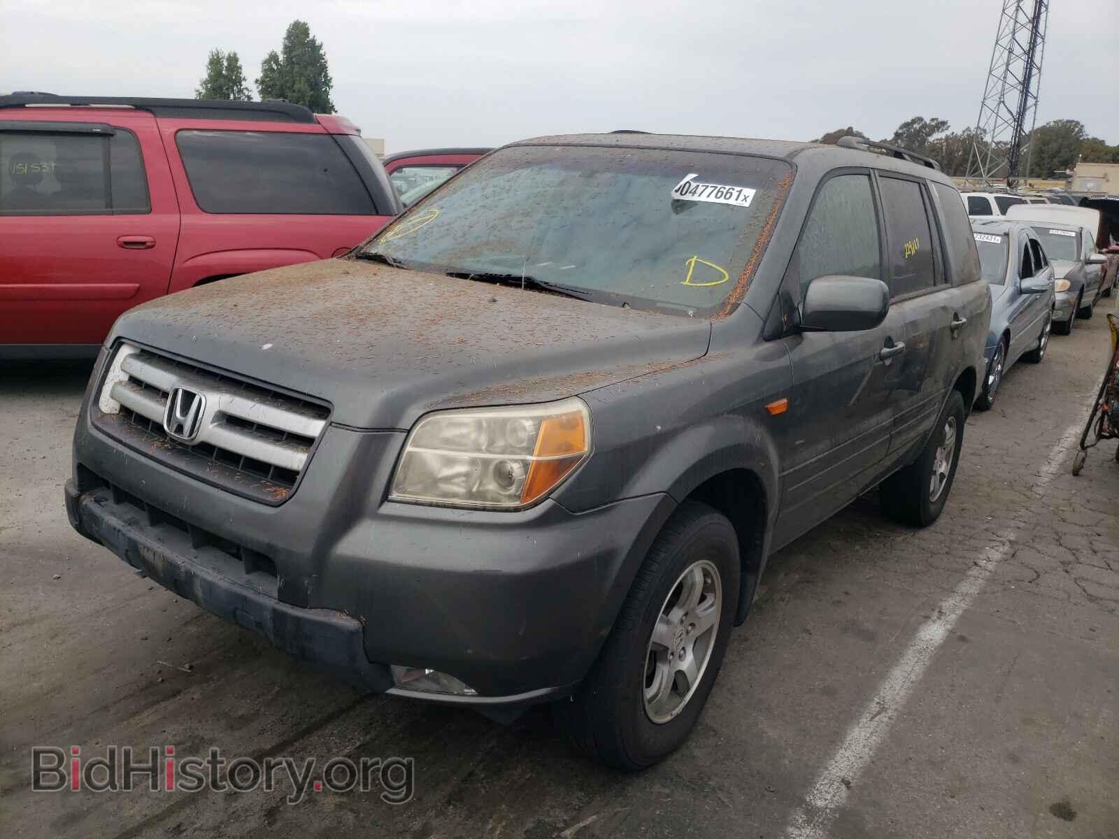 2007 HONDA PILOT - VIN: 5FNYF186X7B030330 - Фото 2