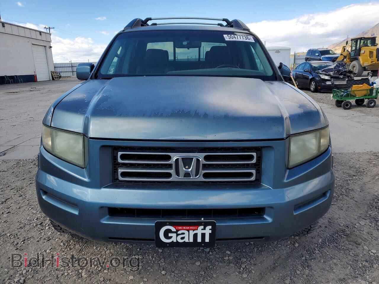 2007 HONDA RIDGELINE - VIN: 2HJYK16507H550192 - Фото 5