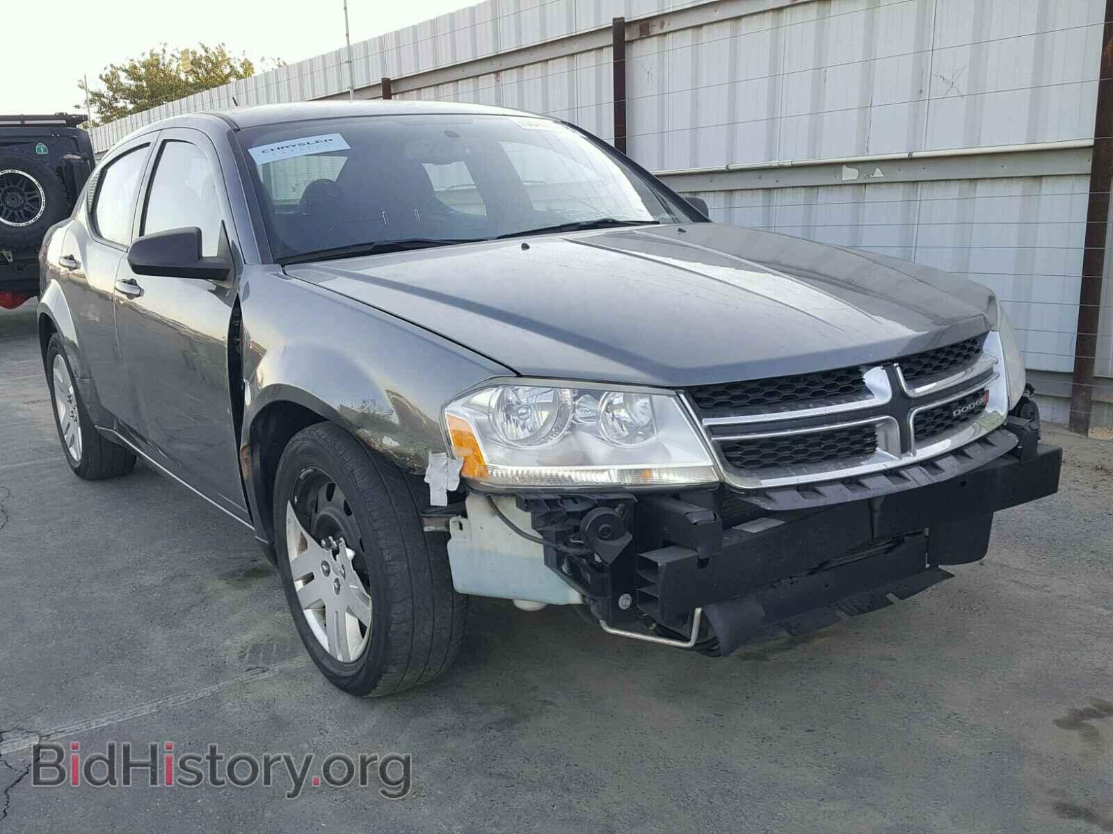 Фотография 1C3CDZAB3DN700629 - DODGE AVENGER 2013