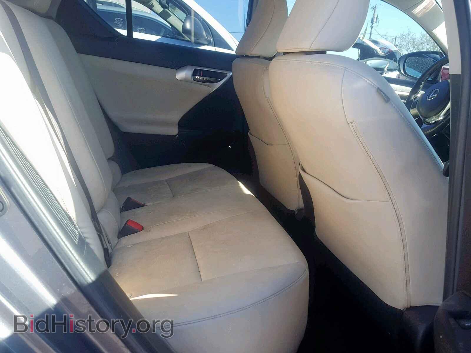 2012 LEXUS CT 200 - VIN: JTHKD5BH6C2116081 - Фото 6