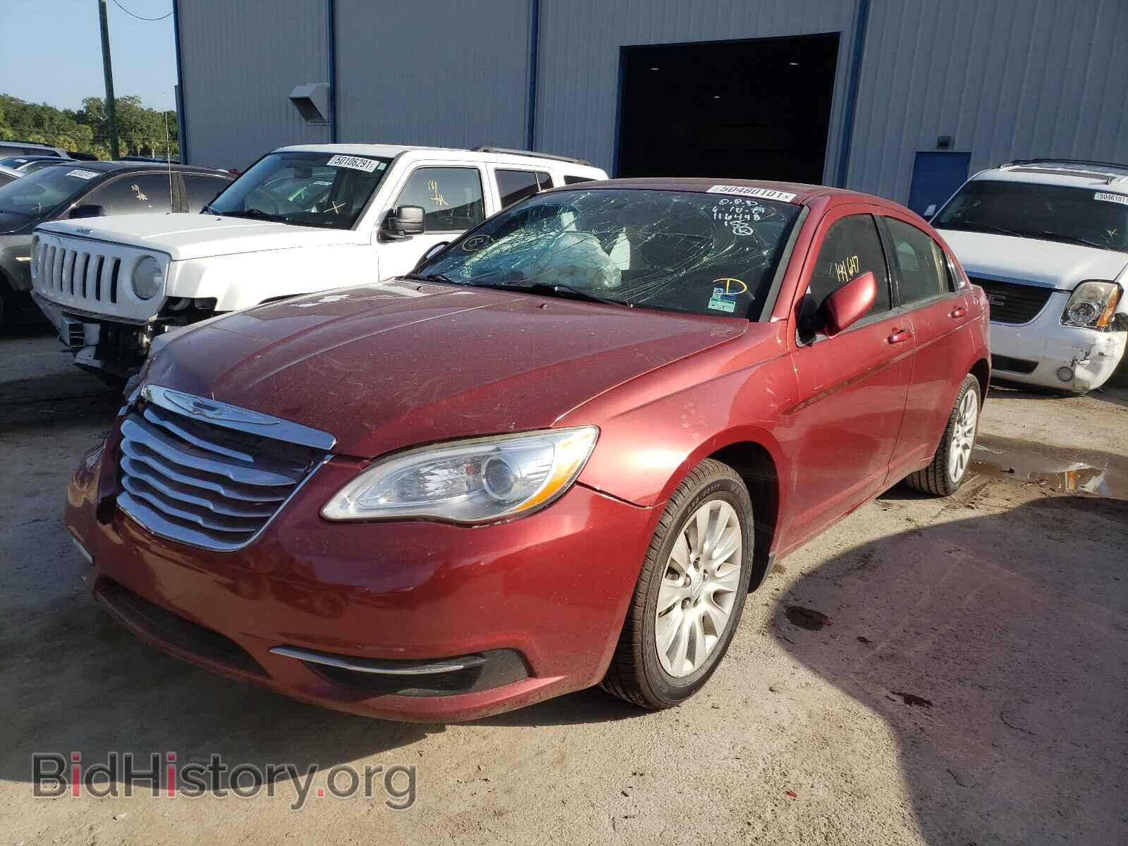 2012 CHRYSLER 200 - VIN: 1C3CCBAB4CN162760 - Фото 2