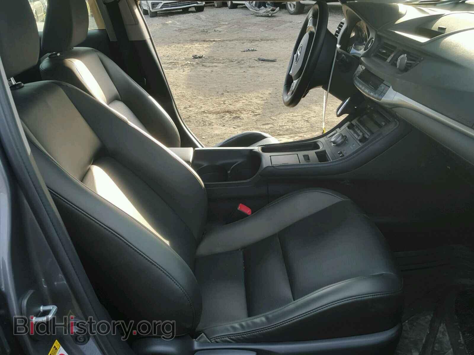 2012 LEXUS CT 200 - VIN: JTHKD5BH1C2122063 - Фото 5