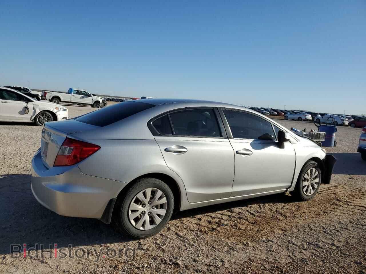 2012 HONDA CIVIC - VIN: 19XFB2F52CE072882 - Фото 3