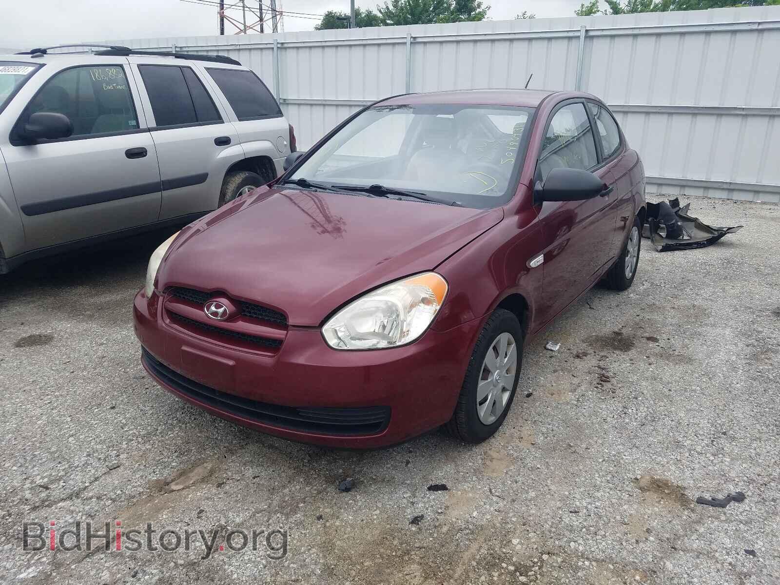 2007 HYUNDAI ACCENT - VIN: KMHCM36C47U034297 - Фото 2