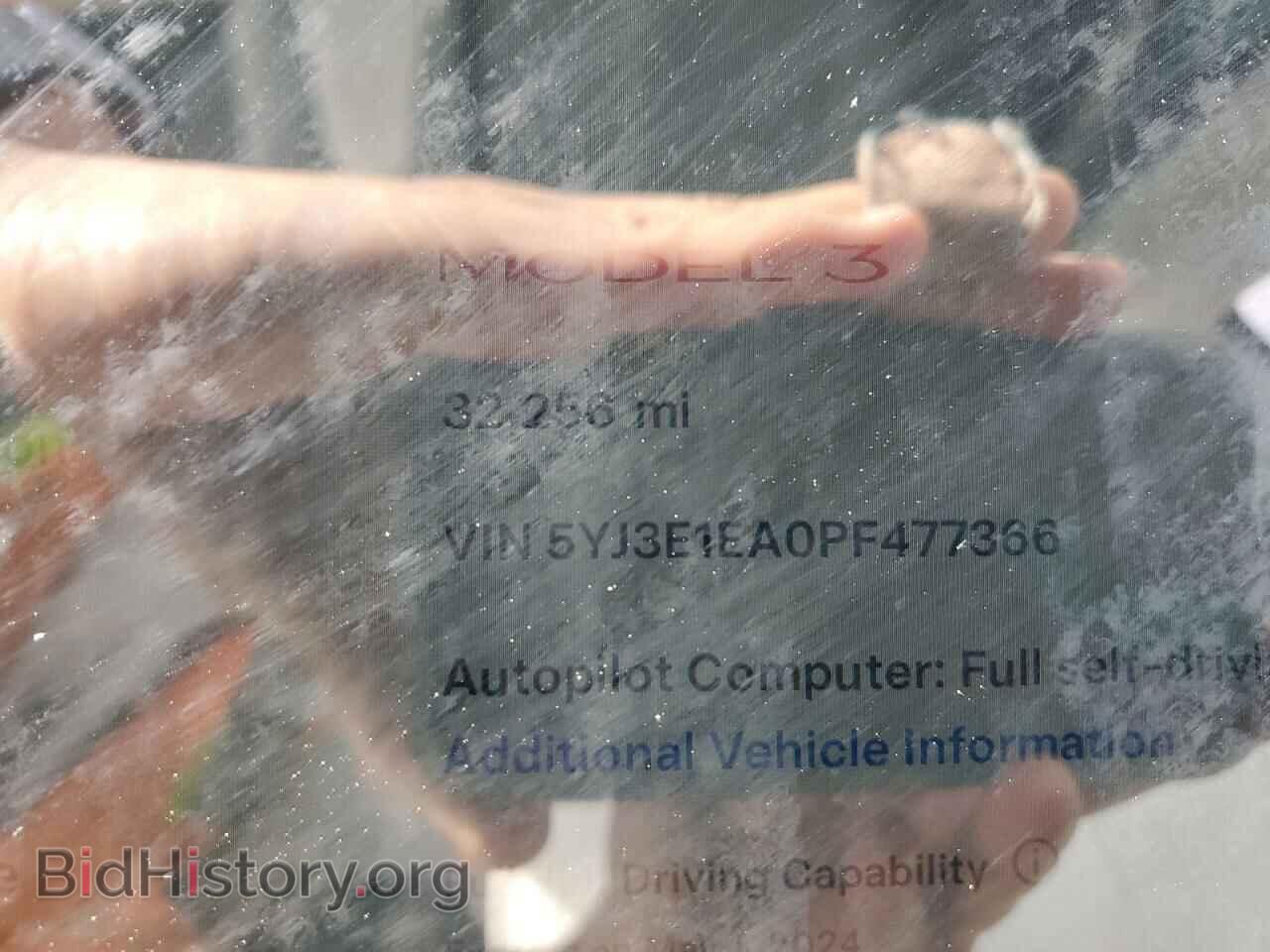 2023 TESLA MODEL 3 - VIN: 5YJ3E1EA0PF477366 - Photo 9