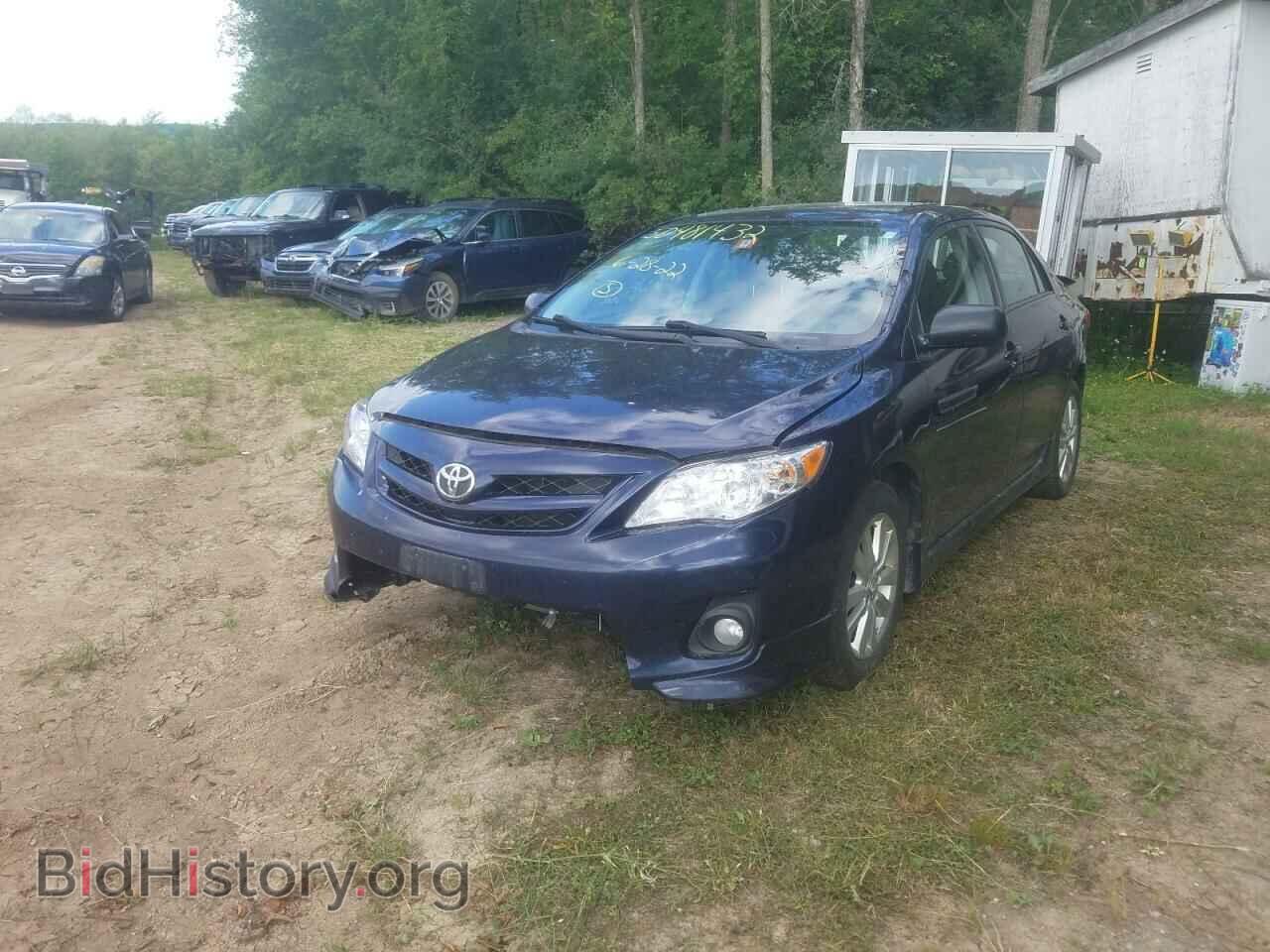 2011 TOYOTA COROLLA - VIN: 2T1BU4EE8BC658182 - Фото 2