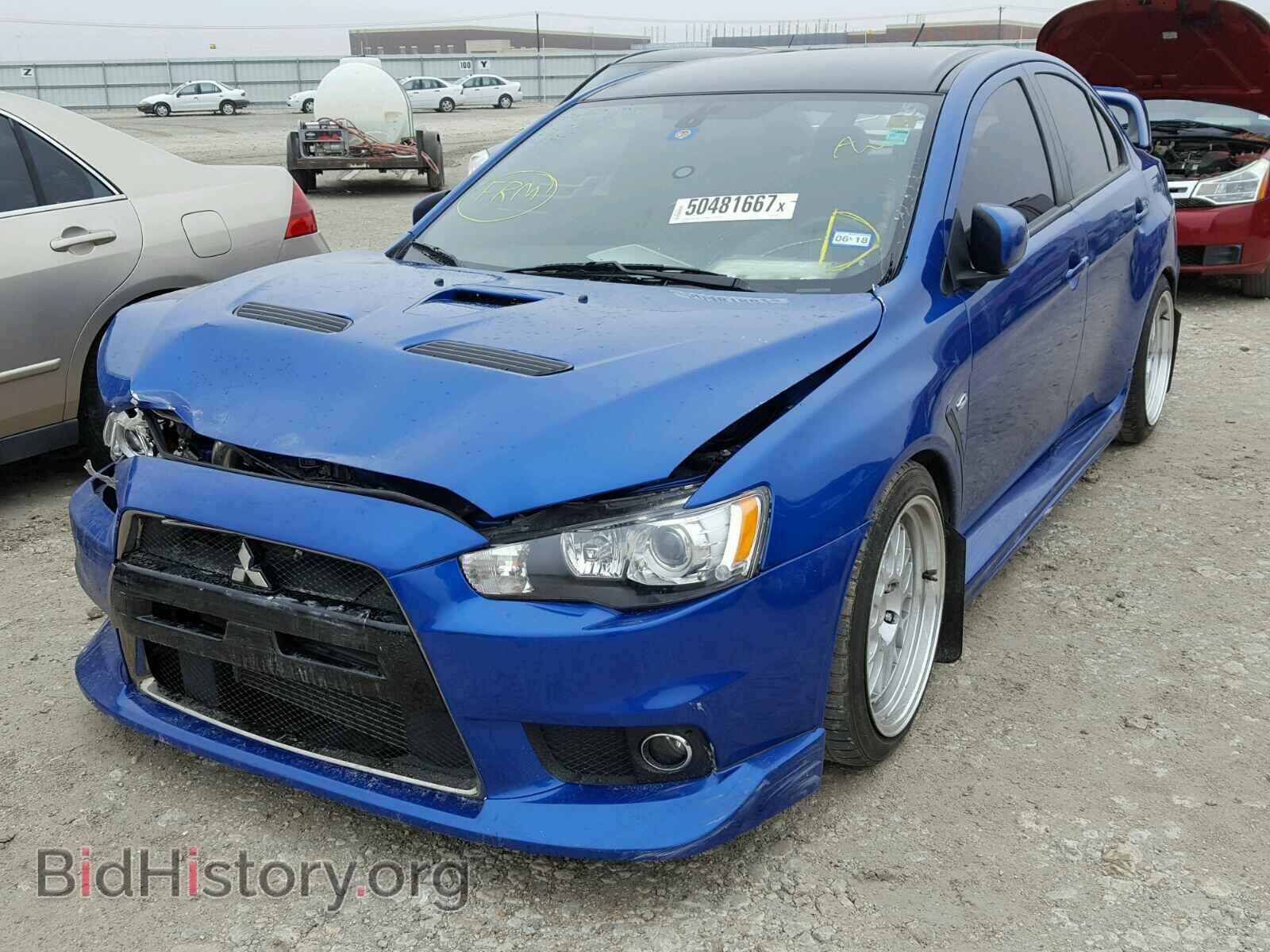 2015 MITSUBISHI EVO - VIN: JA32W7FV5FU029044 - Фото 2