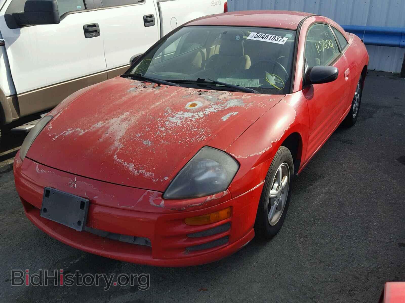 2000 MITSUBISHI ECLIPSE - VIN: 4A3AC34G1YE050907 - Фото 2