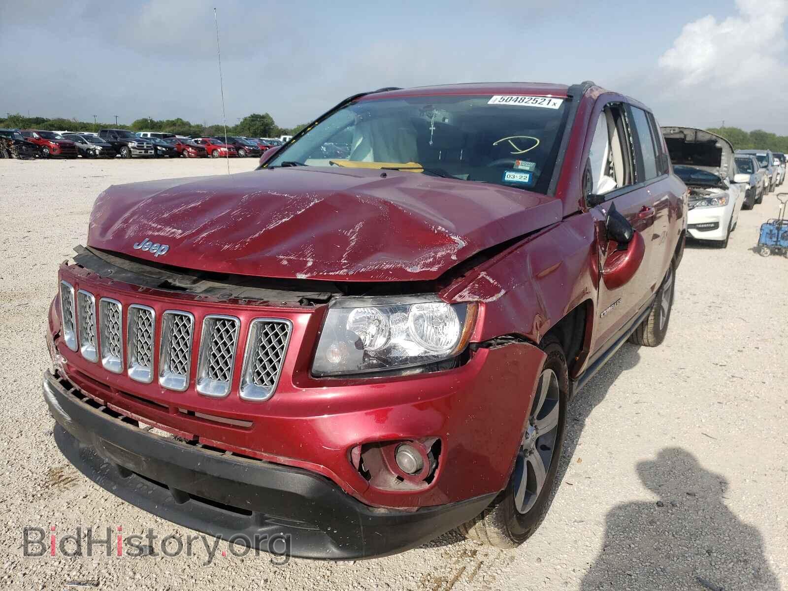 2016 JEEP COMPASS - VIN: 1C4NJCEA2GD720117 - Фото 2