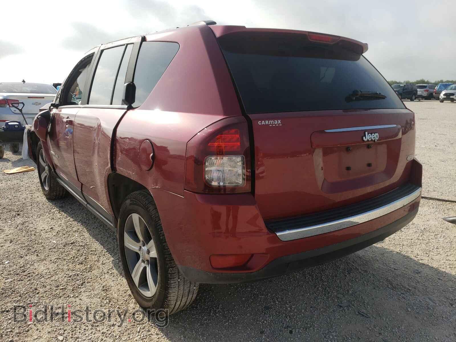 2016 JEEP COMPASS - VIN: 1C4NJCEA2GD720117 - Фото 3
