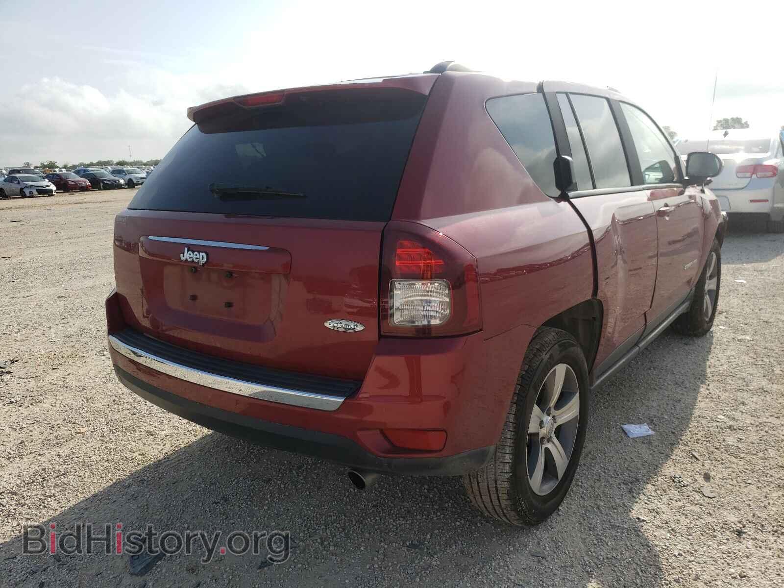 2016 JEEP COMPASS - VIN: 1C4NJCEA2GD720117 - Фото 4