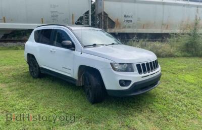 2012 Jeep COMPASS Compass LA, белый — VIN 1C4NJDEB3CD676895, Copart