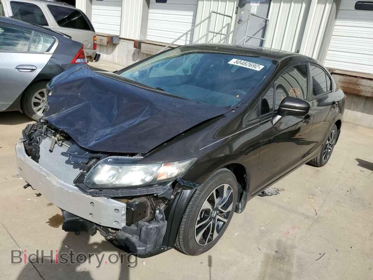 2014 HONDA CIVIC - VIN: 2HGFB2F87EH548398 - Фото 2